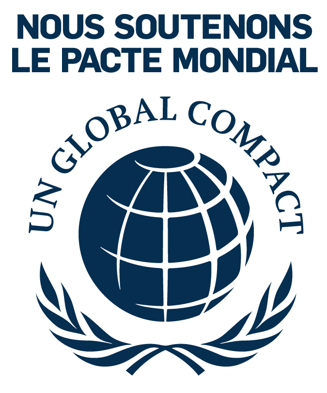 Nous soutenons le Pacte Mondial - logo 