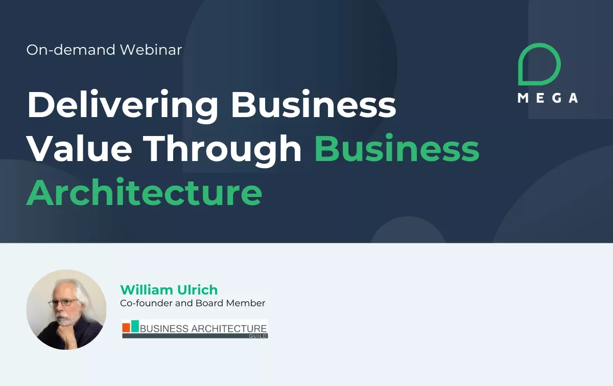 Keynote - Delivering Business Value Through Business Architecture