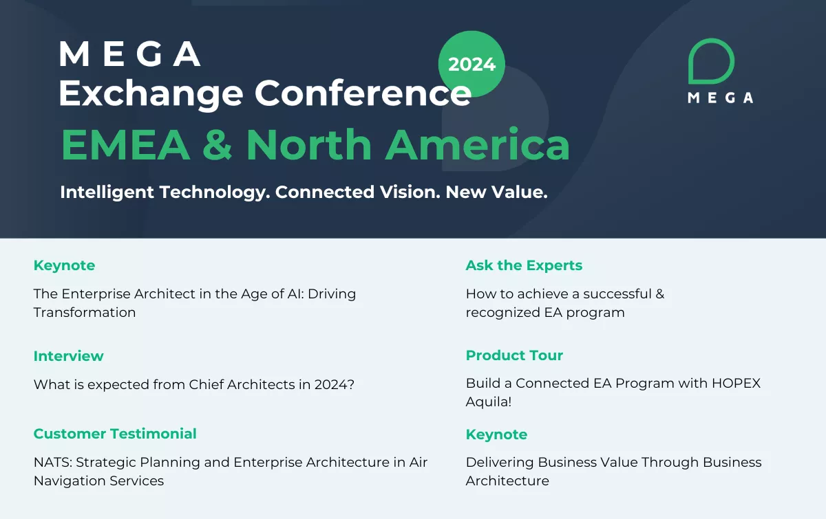 MEGA Exchange Conference 2024 - EMEA & North America